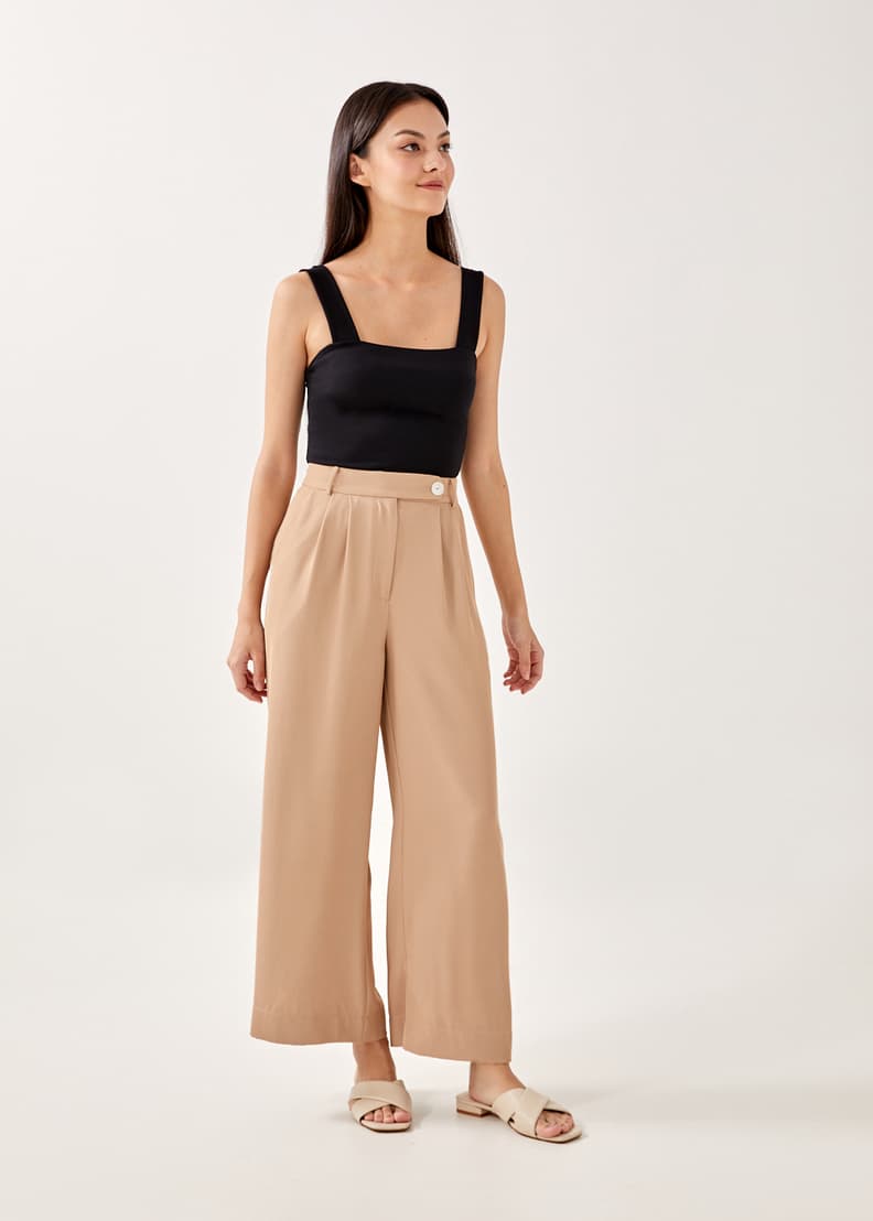 Cheap wide top leg pants