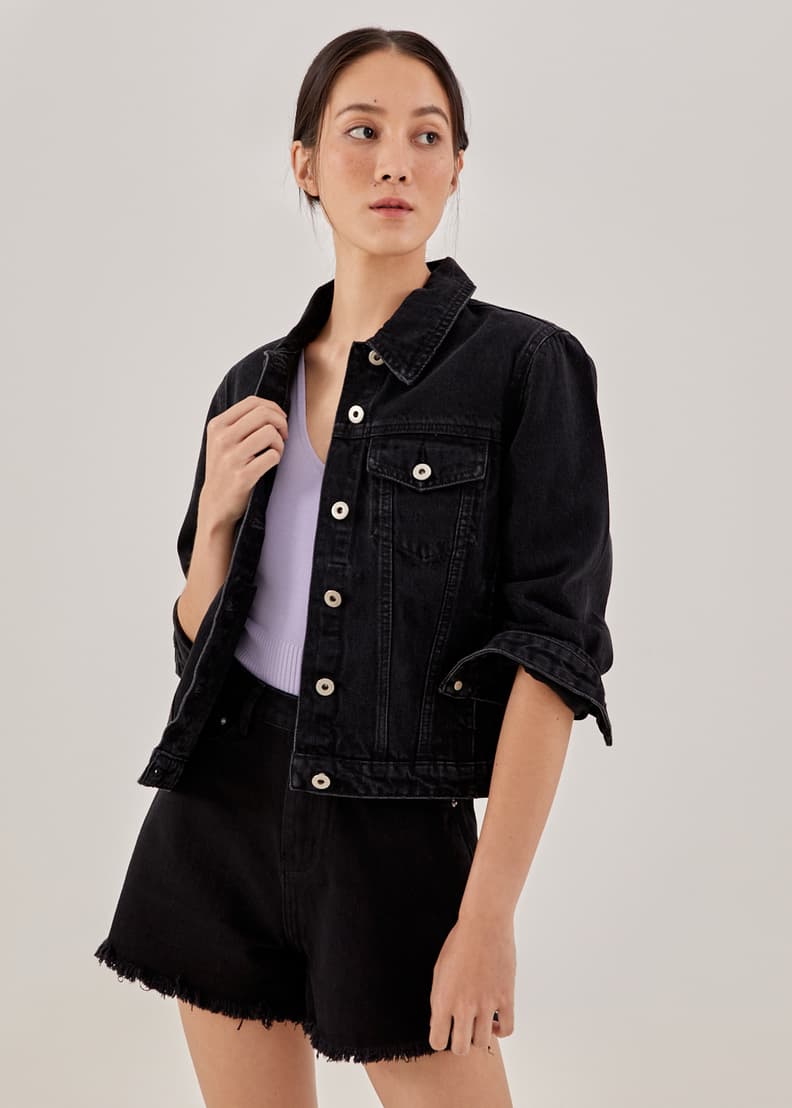 Denim overcoat Clearance