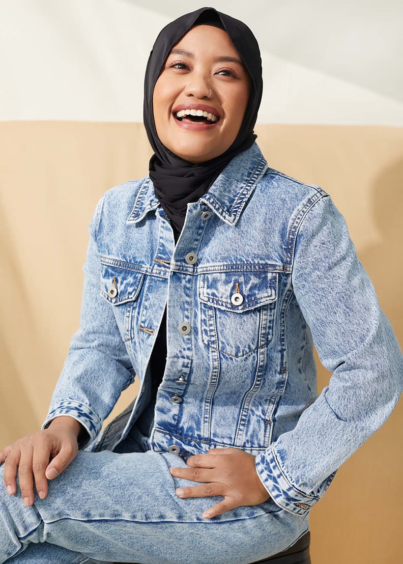 Denisse Classic Regular Denim Jacket | Love, Bonito US