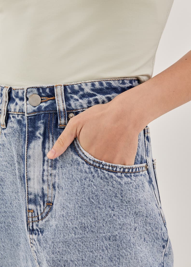 Denim pencil skirt top malaysia