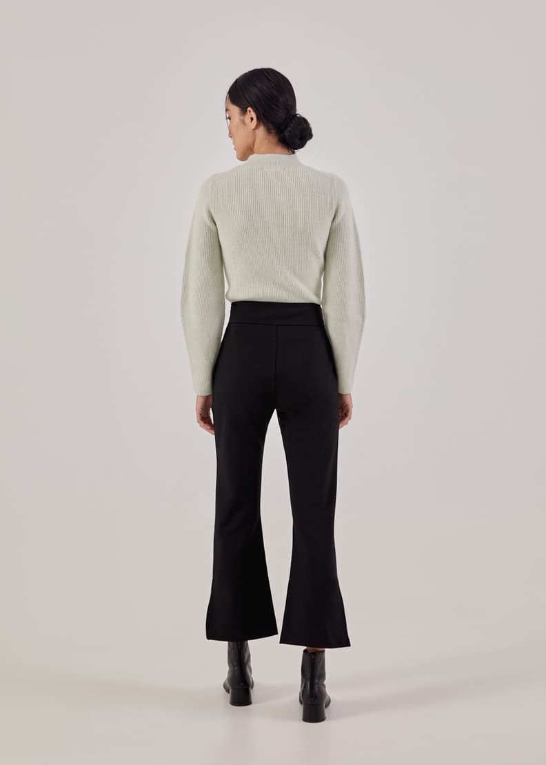 Studio Anneloes Flair bonded trousers - Crème - Symfony Mode