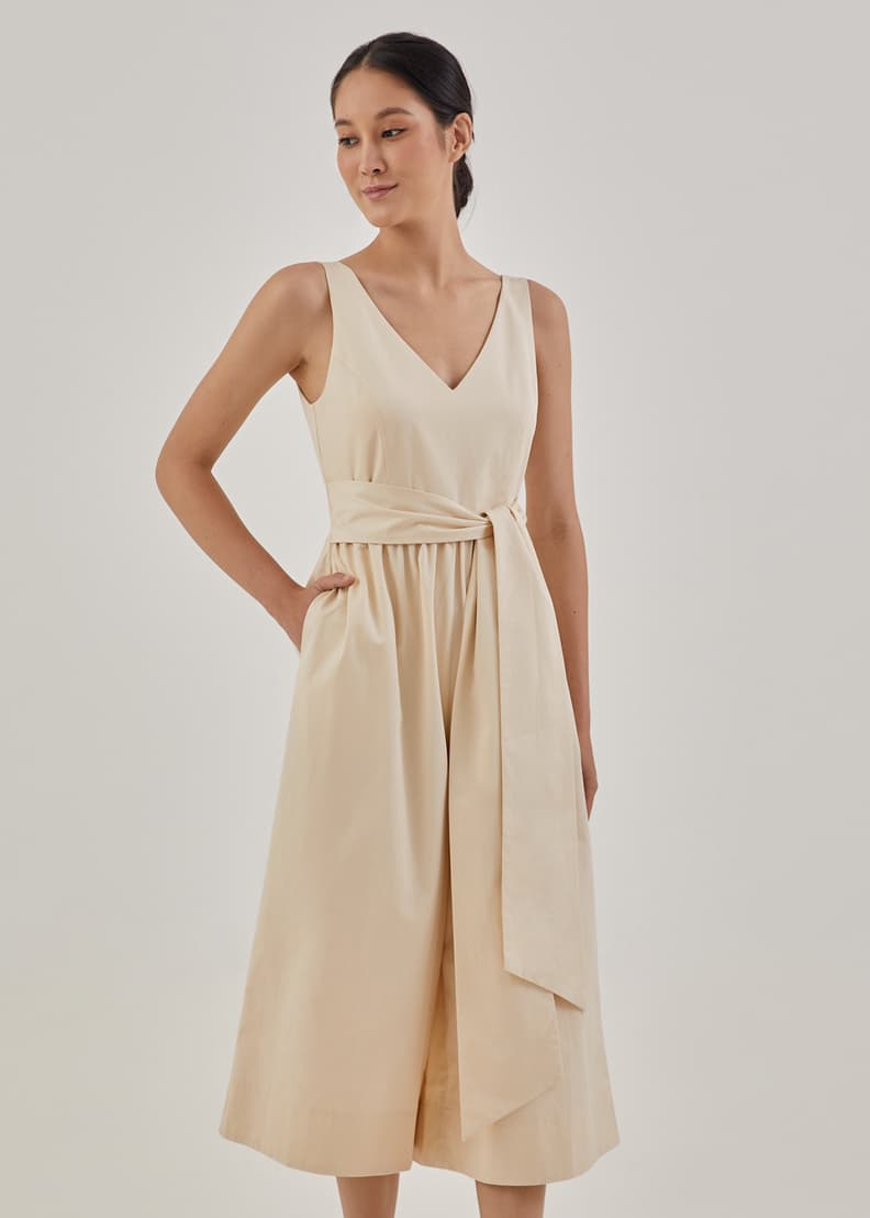 Cream shop culotte jumpsuit