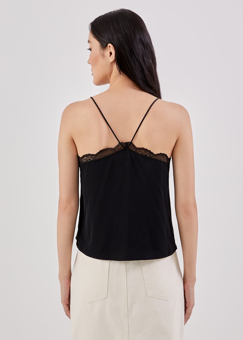 Elegant lace on sale camisole