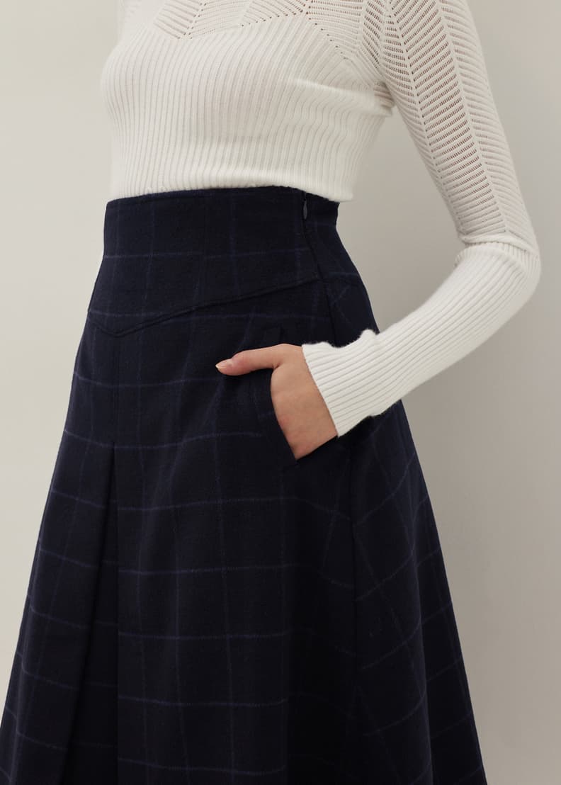 Checkered skirt deals malaysia