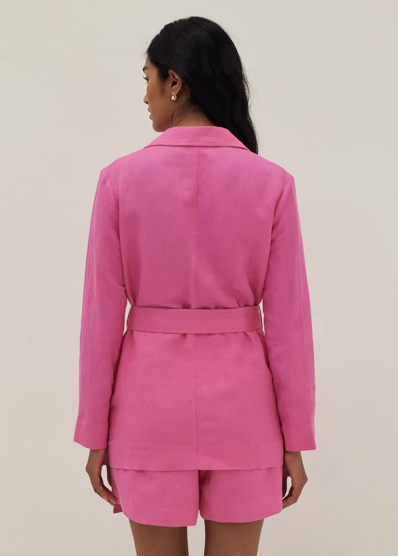 Cheap top pink blazer