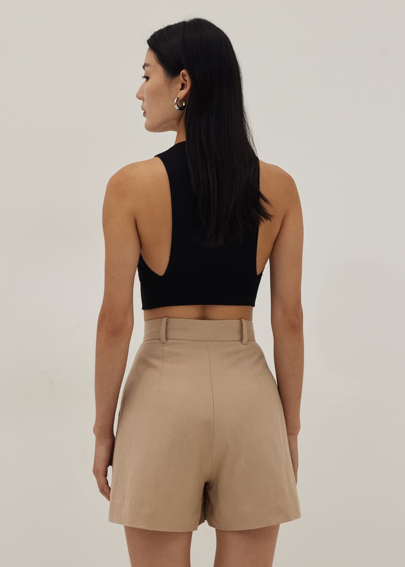 Tailored short shorts clearance