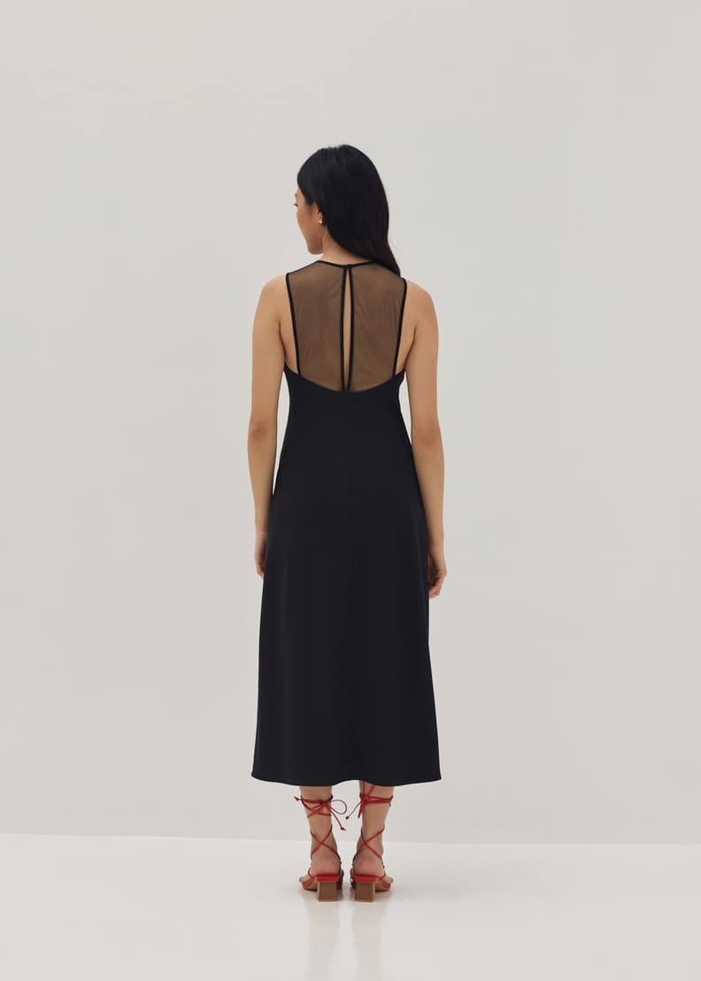 Buy Talulah Padded Mesh Midi Dress Love Bonito Shop Women s