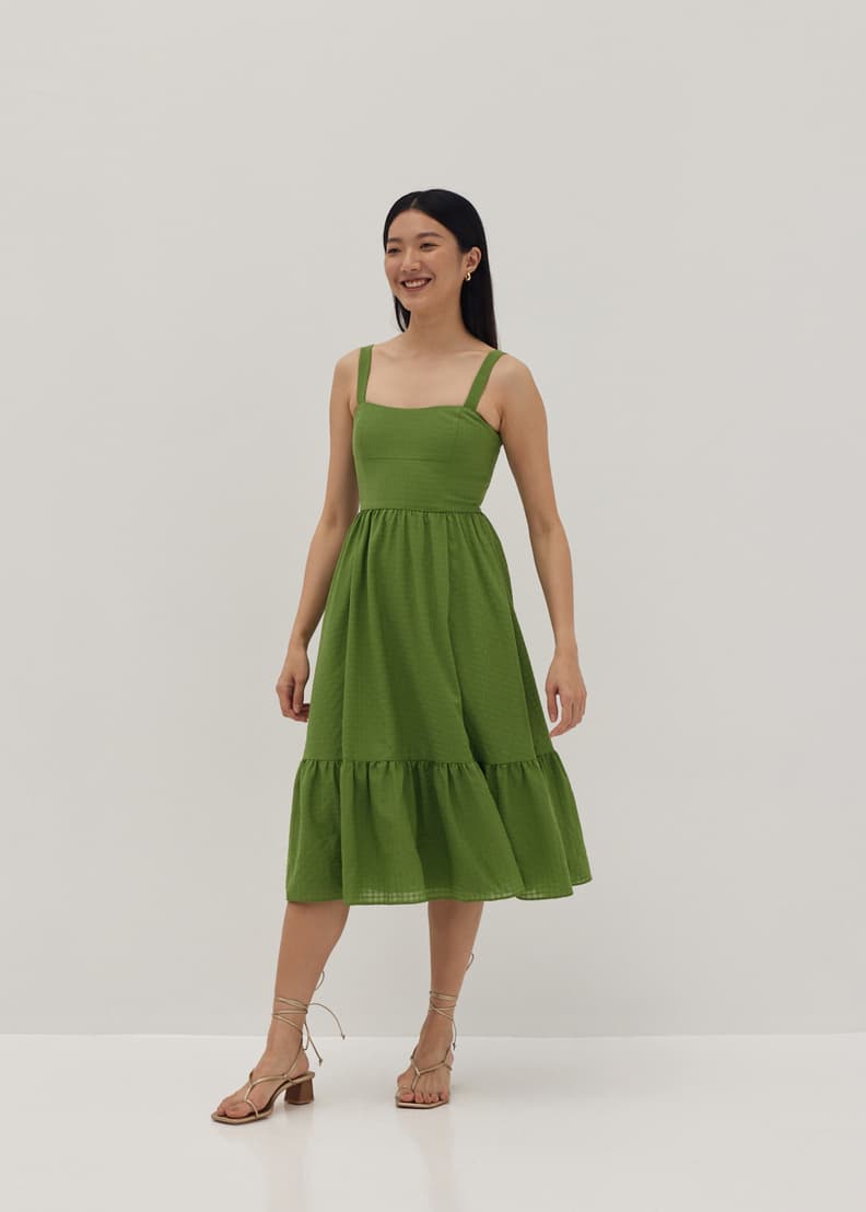 Buy Ronni Bustier Fit Flare Midi Dress Love Bonito Shop