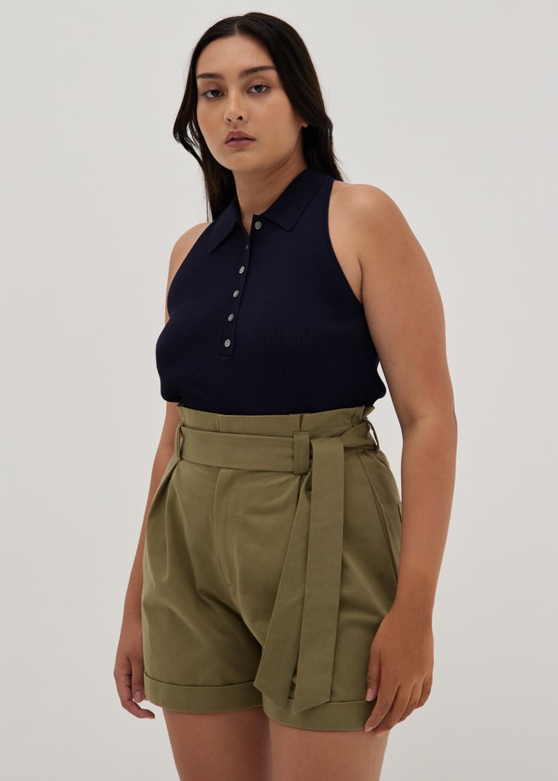 Macey Paperbag Shorts Love Bonito US