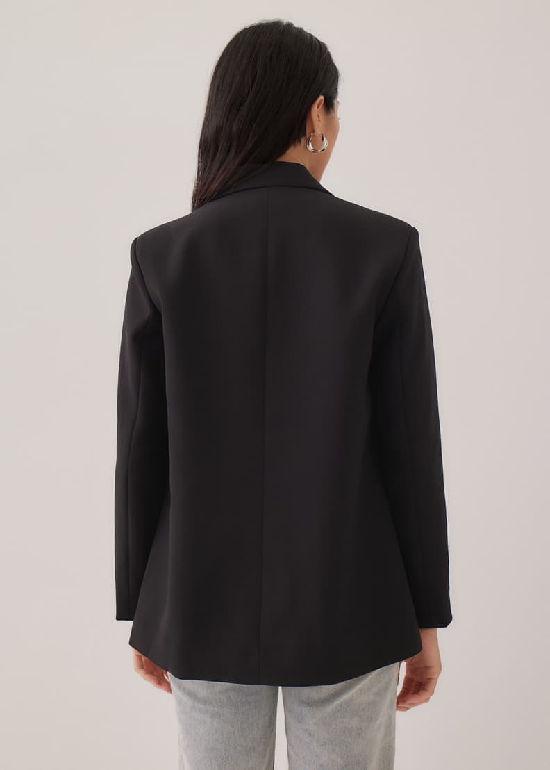 Button sales down blazer
