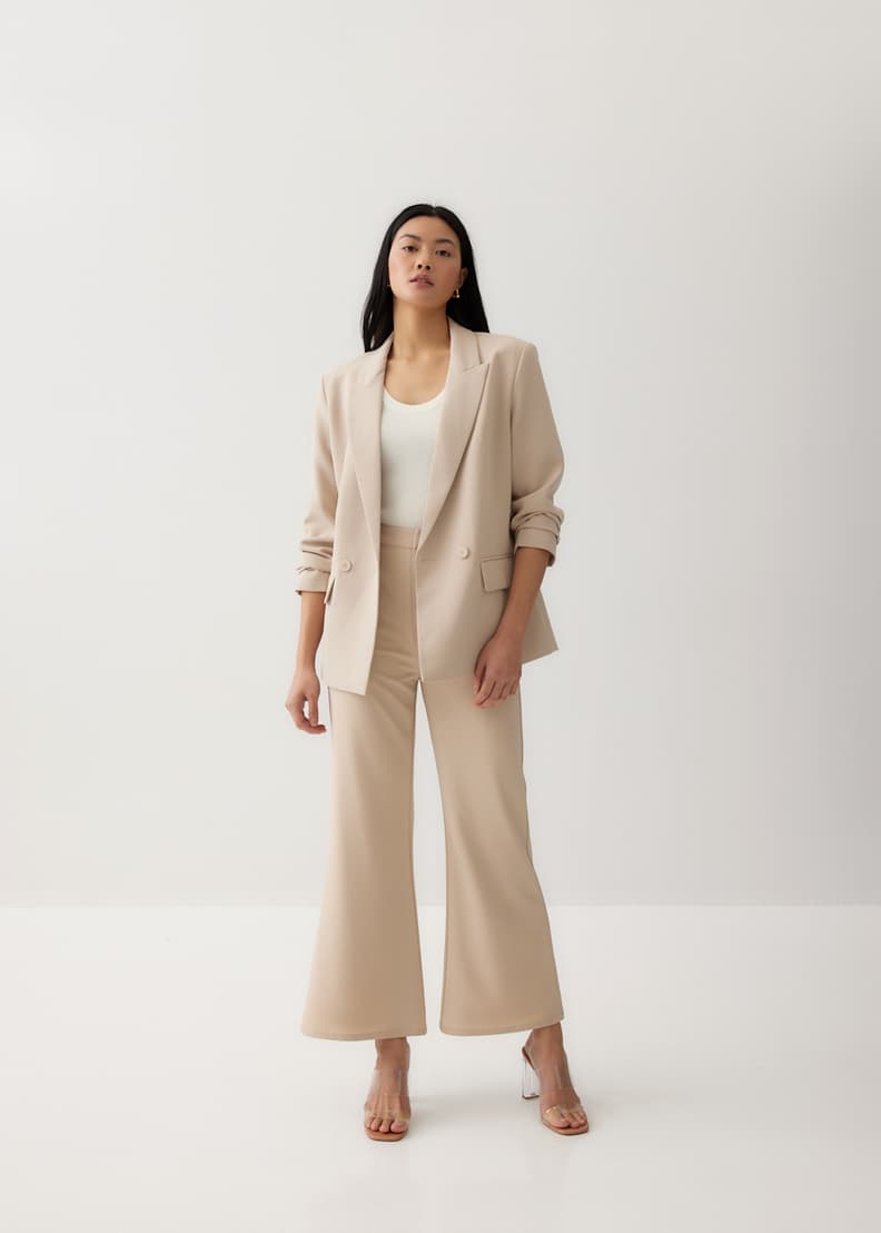 Full discount button blazer