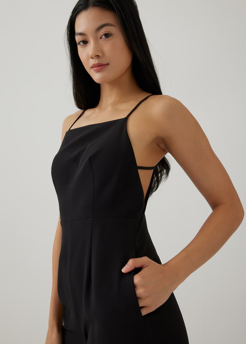 Straight leg romper 2025