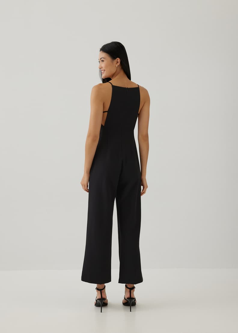Joni Padded Straight Leg Jumpsuit Love Bonito US
