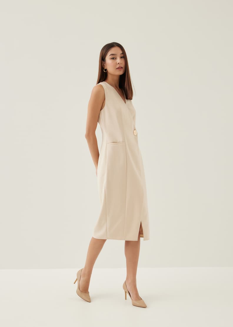 Midi column dress hot sale