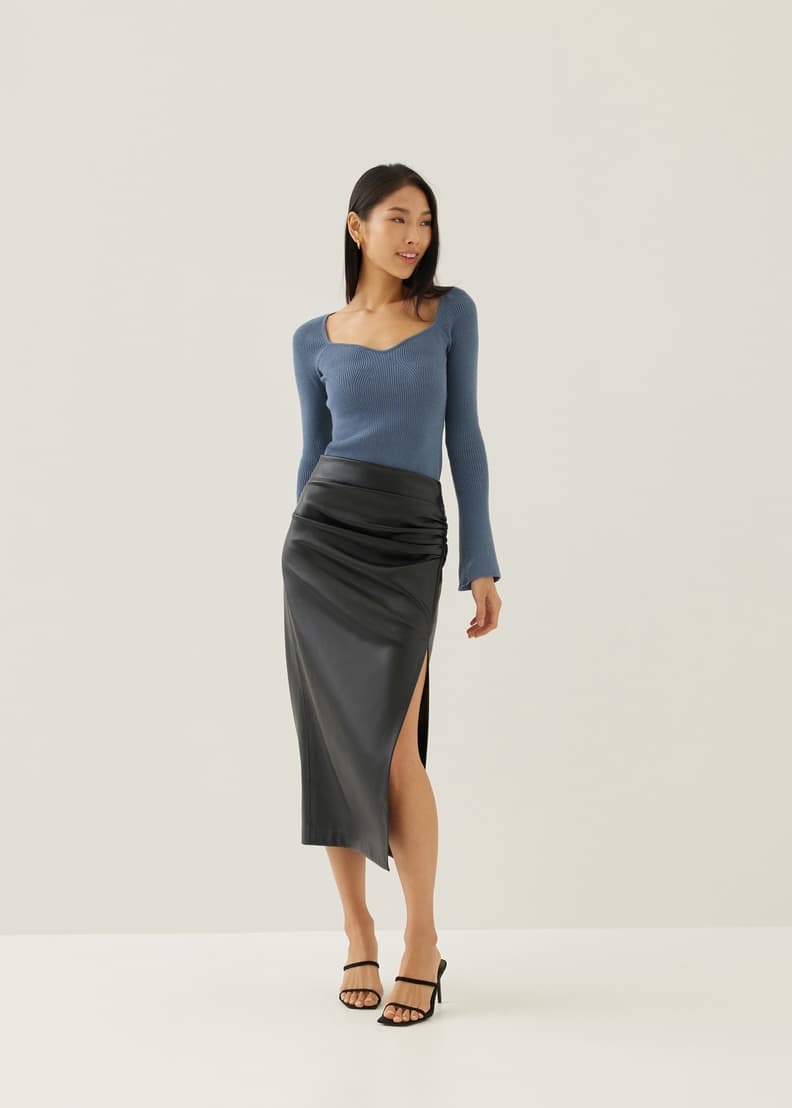 Pleather skirt canada outlet
