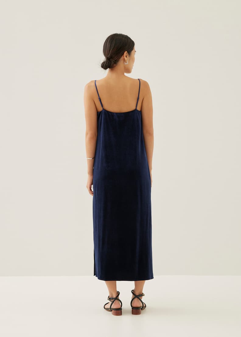 Zaley Velvet Slip Midaxi Dress | Love, Bonito HK