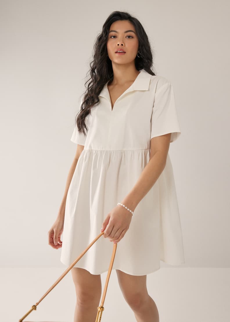 Babydoll store shirt dress