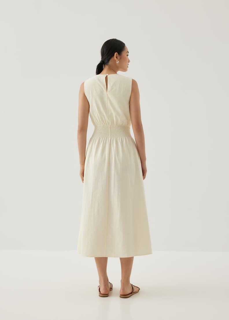 White fit and flare dress canada on sale