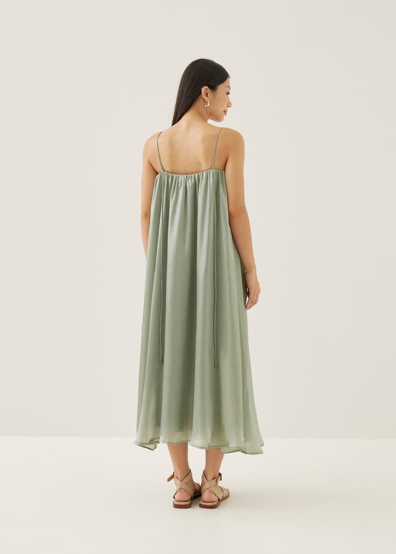 Trapeze maxi dress plus size discount