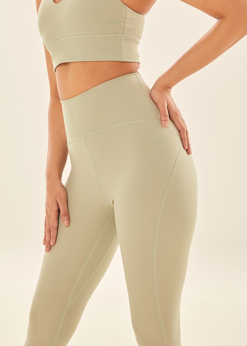 Cropped deals khaki leggings