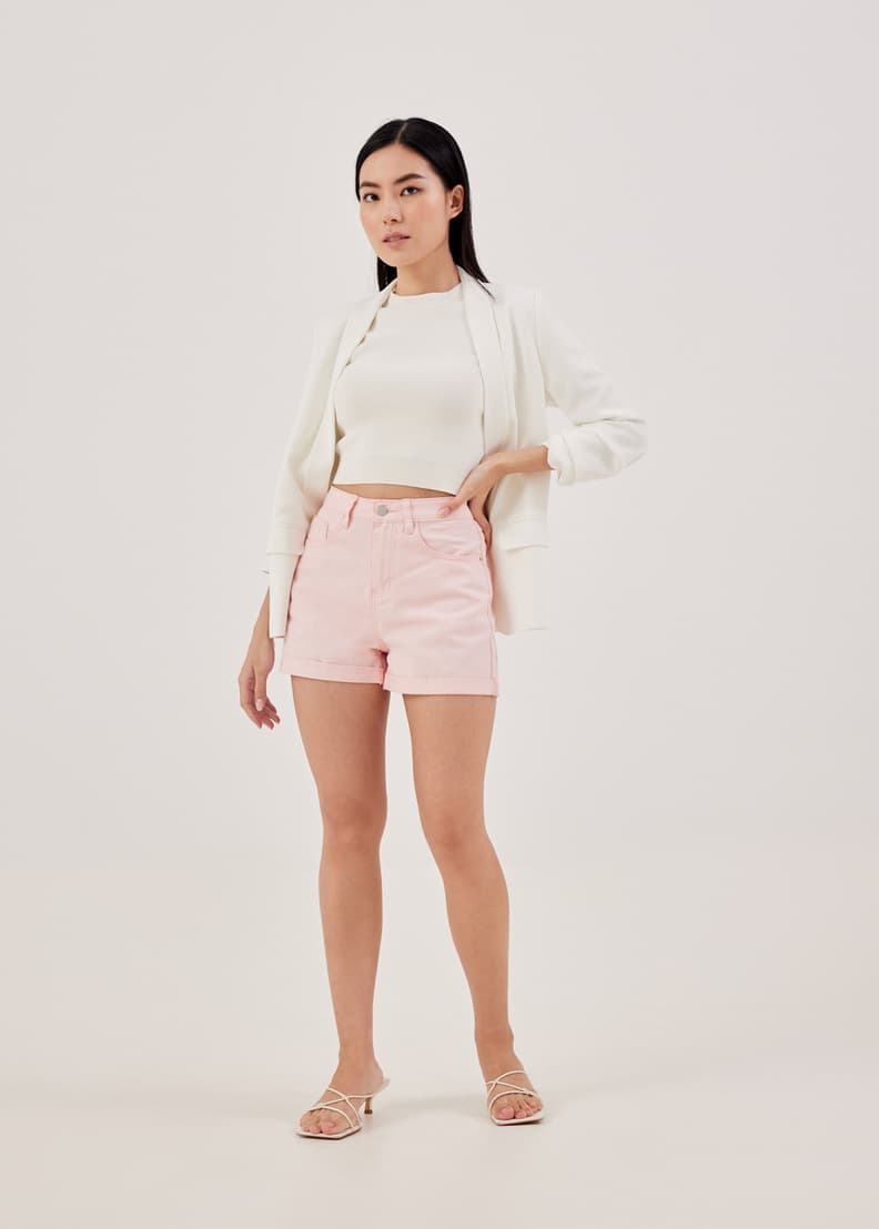 Nelly Cuffed Denim Shorts | Love, Bonito SG Nelly Cuffed Denim Shorts | Love, Bonito SG