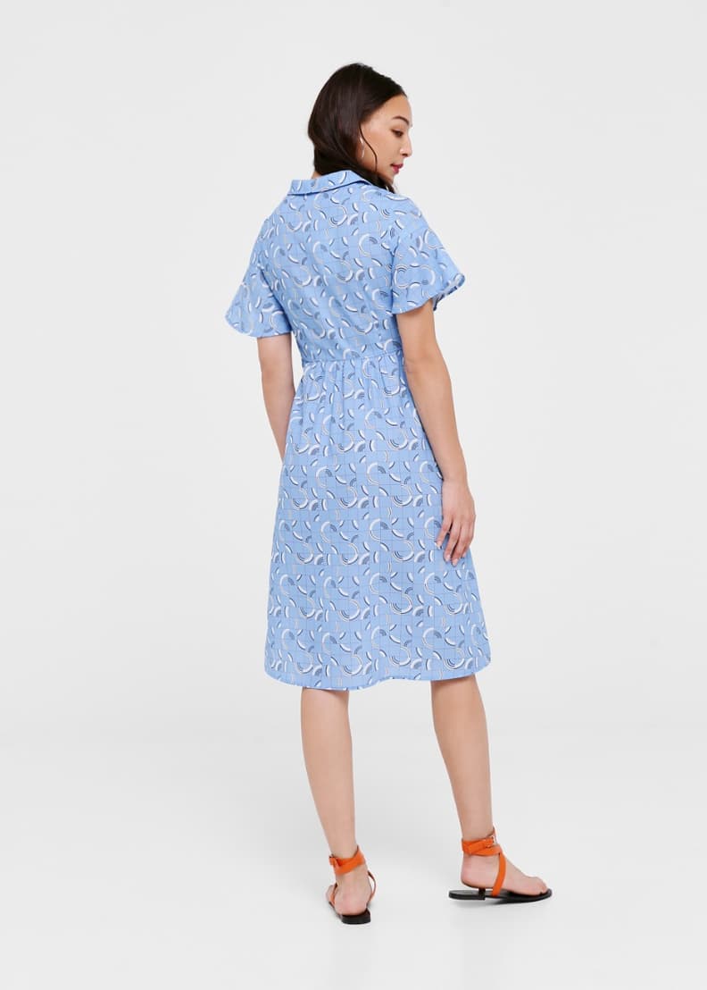 Oasis gingham shirt dress cheap