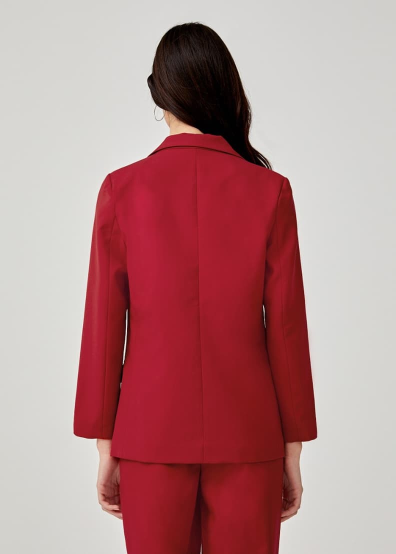 Red blazer clearance near me