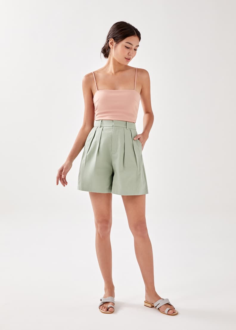 High waisted clearance khaki shorts