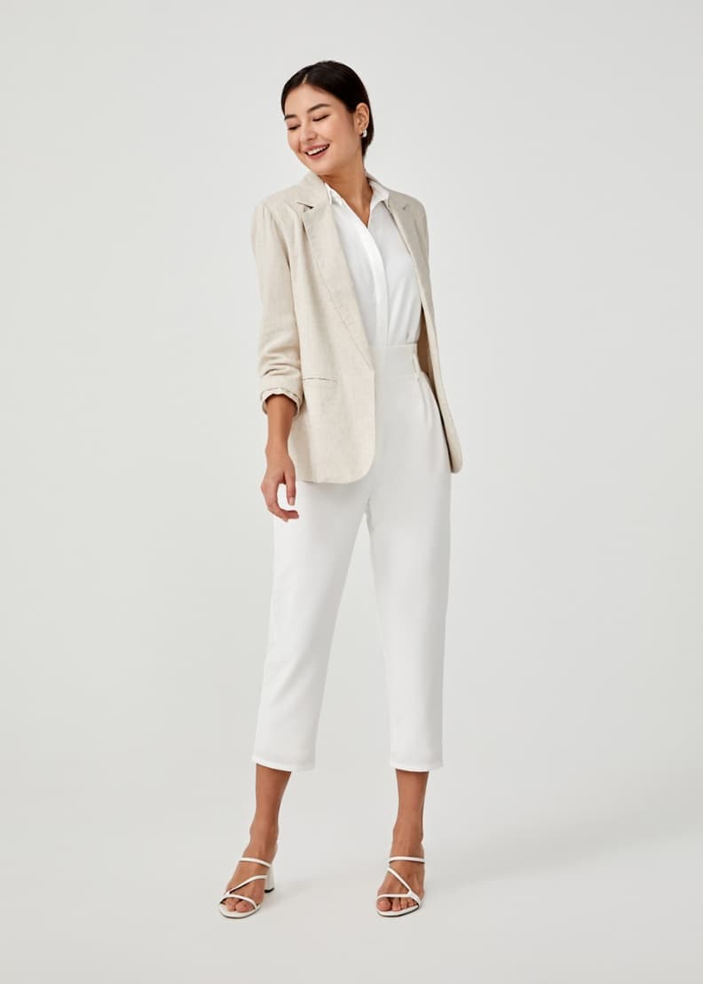 White linen 2025 jackets