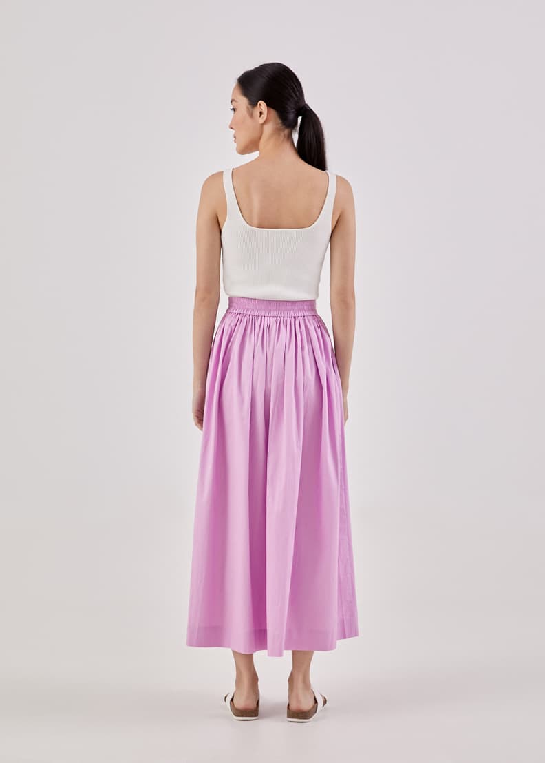 Elastic flowy on sale skirt