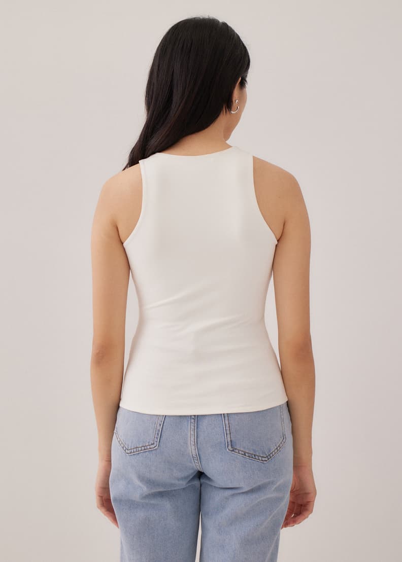 Shop Alia Round Neck Women Tank Top Love Bonito SG