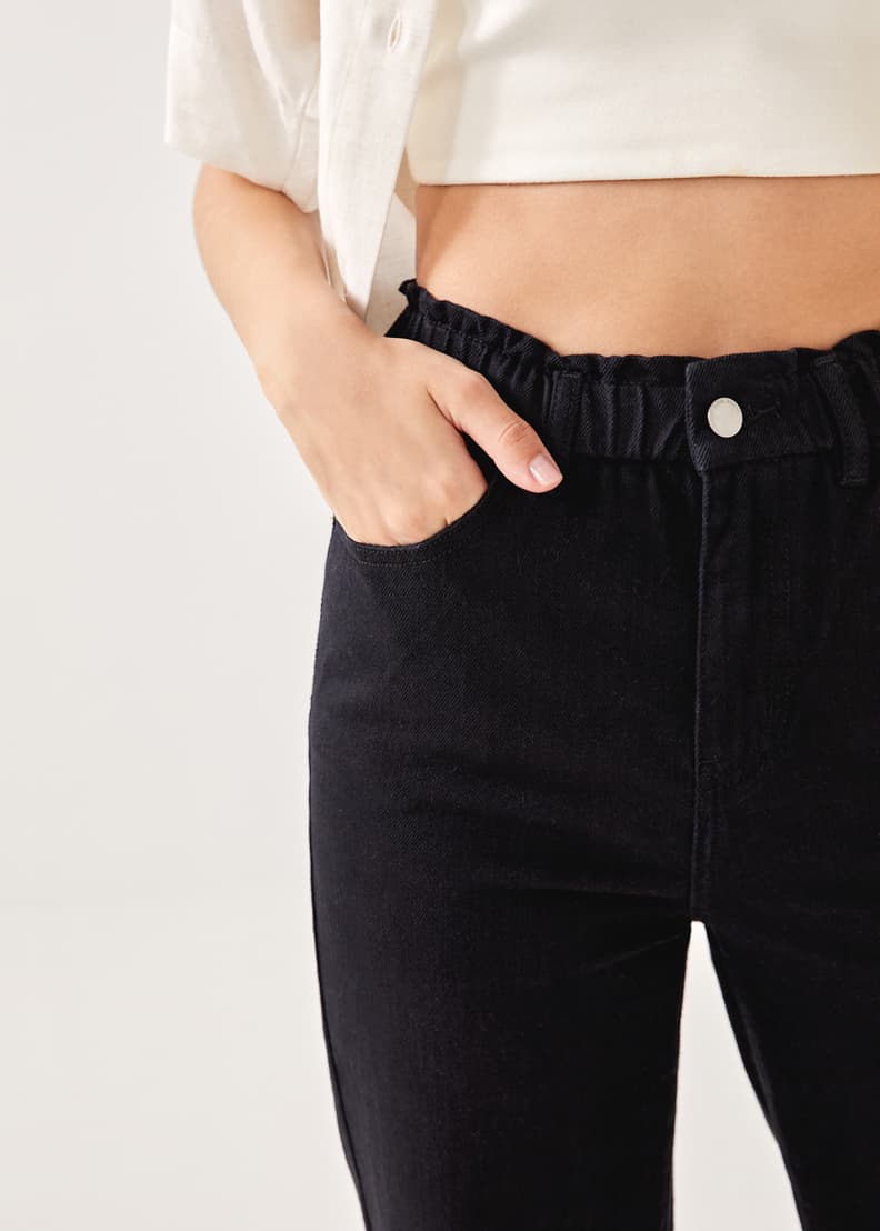 Elastic waist online jeans petite