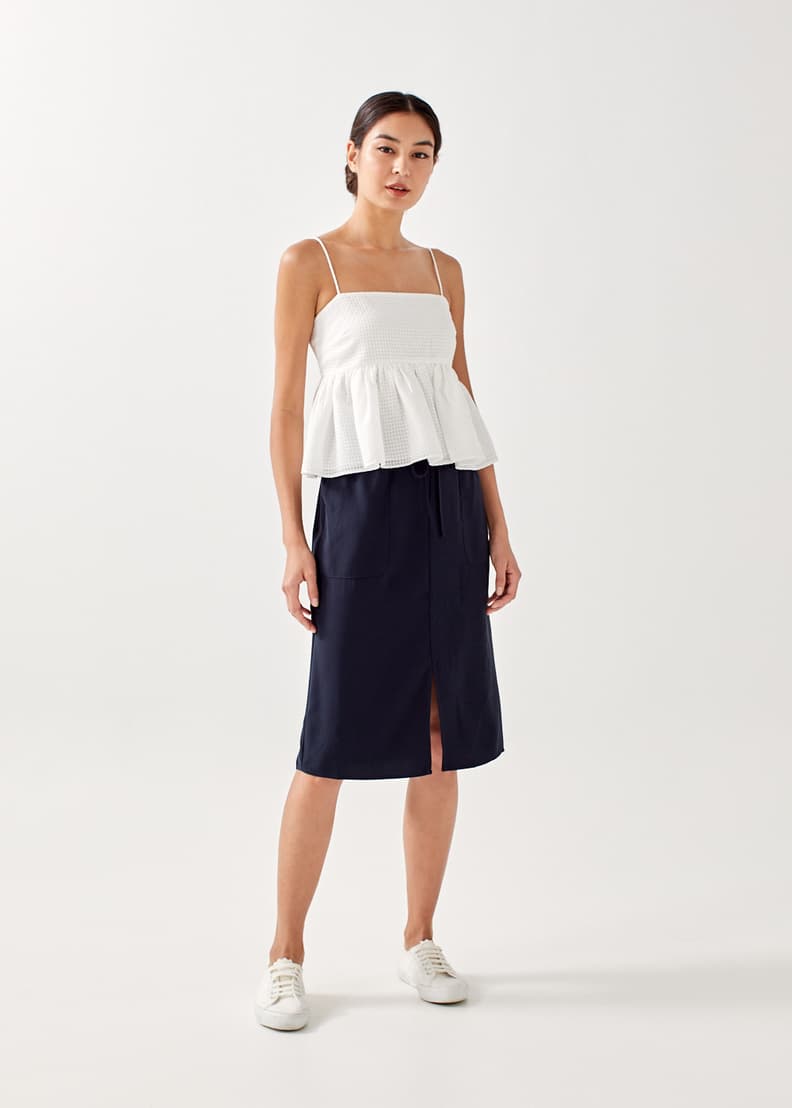 Love bonito shop peplum top