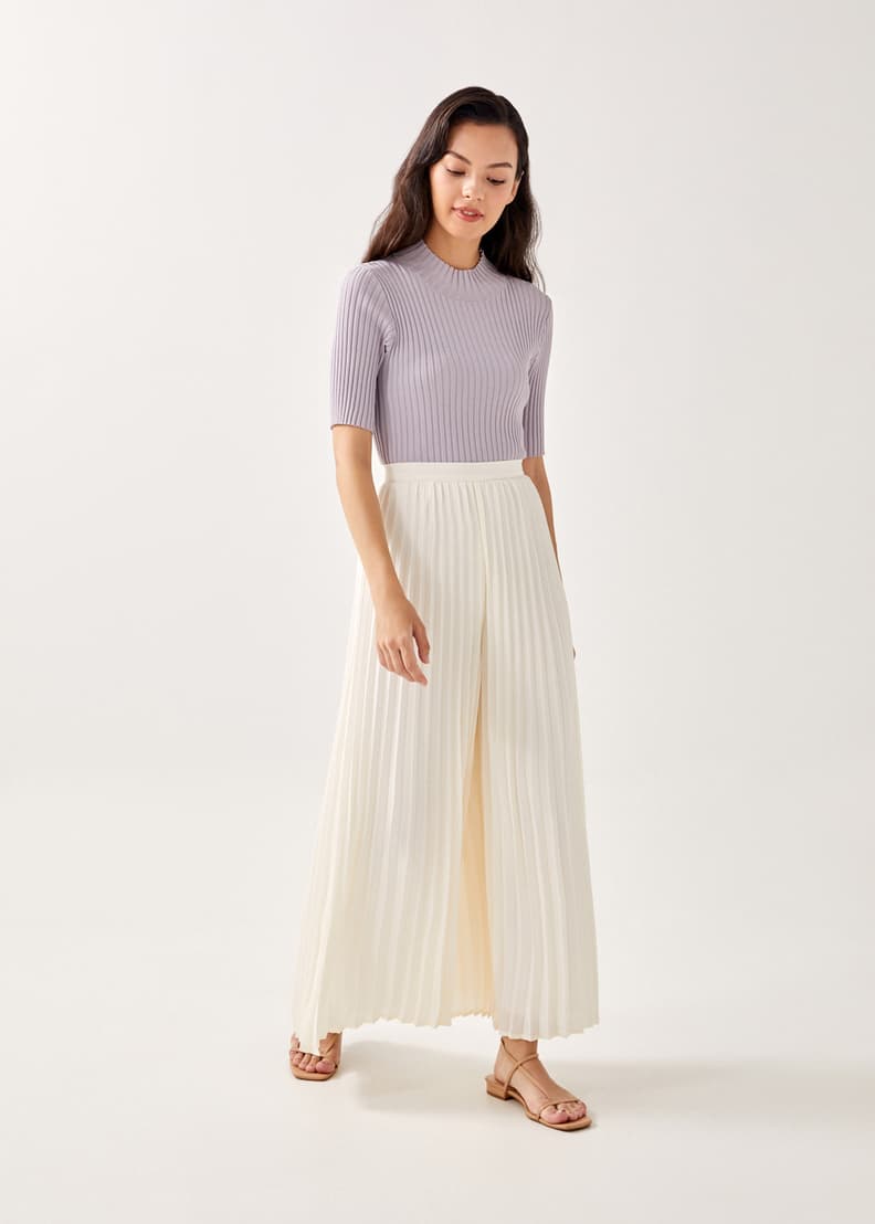 Haley Pleated Wide Leg Pants