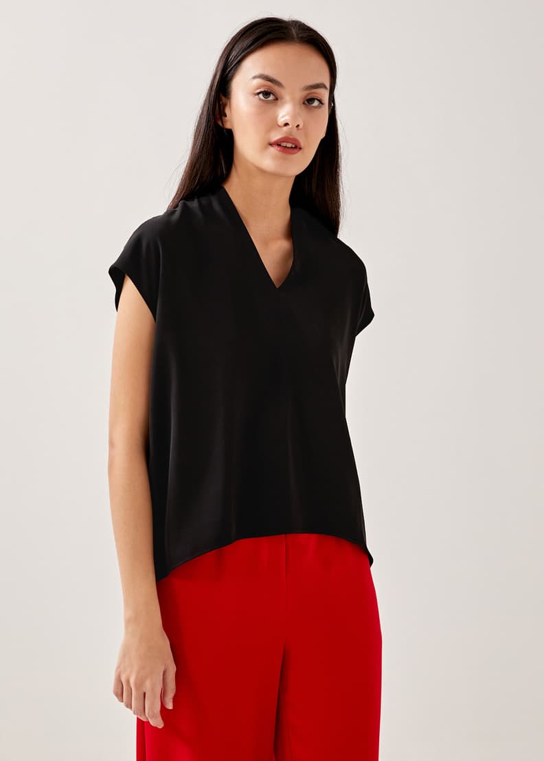 Red high cheap low top