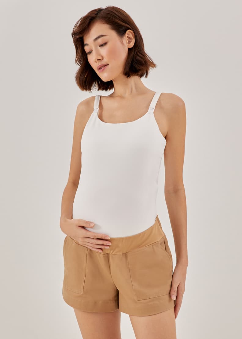 White nursing new arrivals tank
