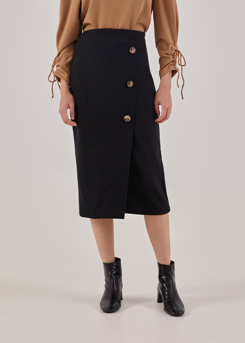 Button down new arrivals skirt quality