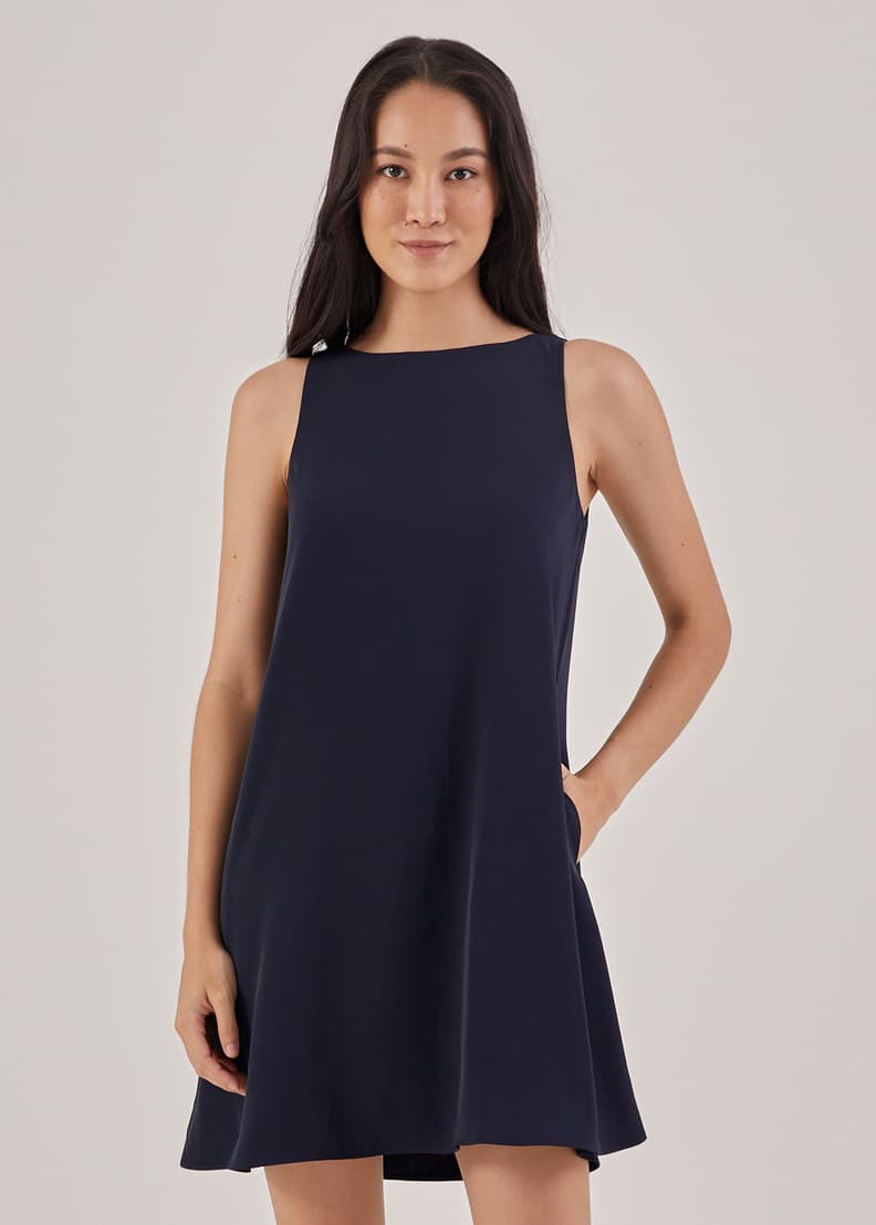 Basic swing best sale dress