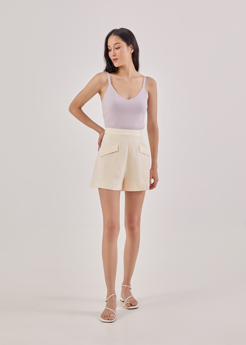 Flap on sale pocket shorts