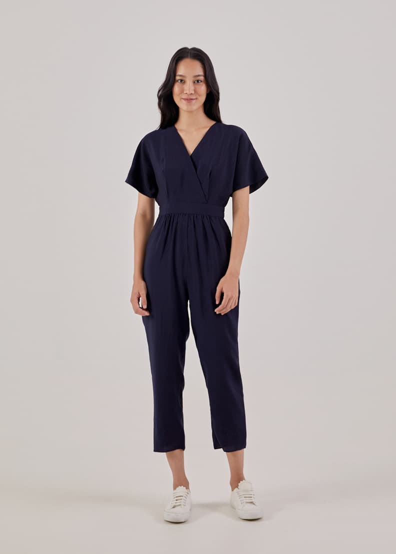 Peg leg jumpsuit shop