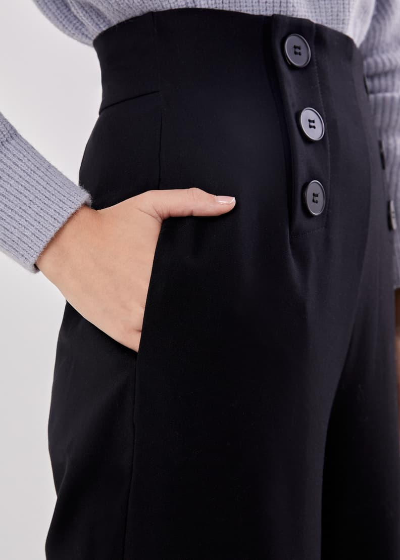 Buy Terra Double Breasted Straight Leg Trousers Love Bonito