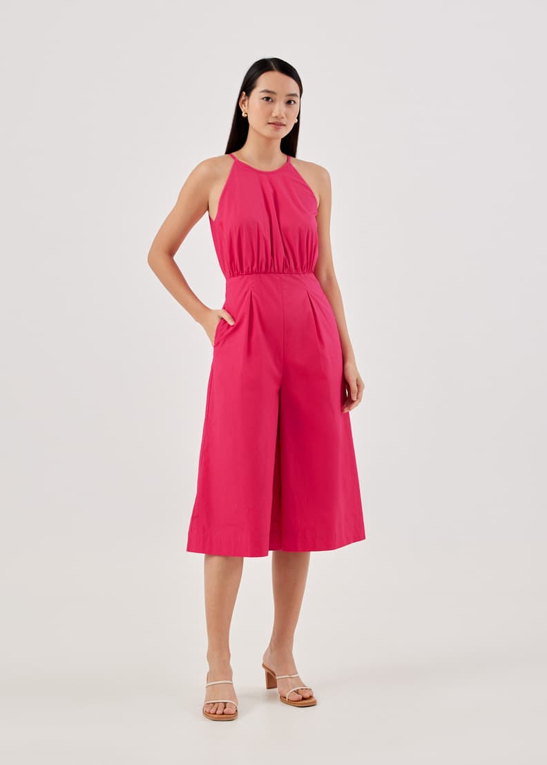 Jozie Tie Back Culotte Jumpsuit