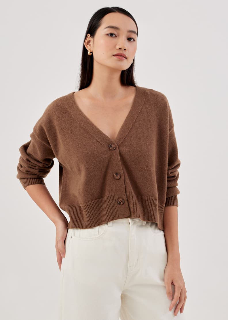 Fuzzy black cardigan sweater store