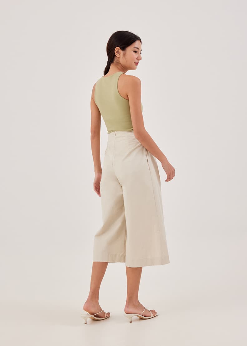Dallyn Wide Leg Sash Culottes
