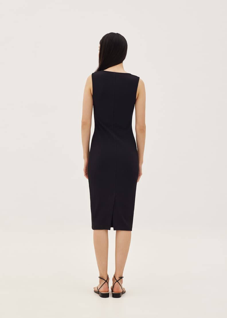 Tobi Ribbed Jersey Bodycon Dress