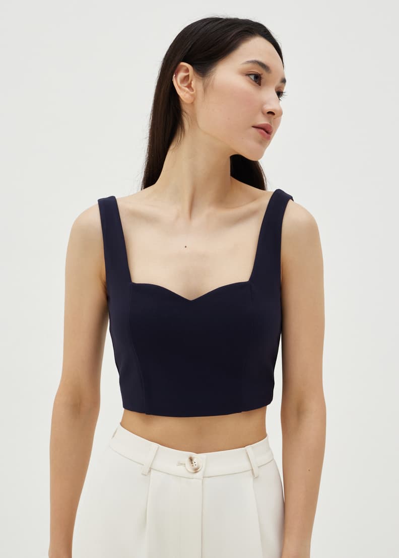 Sweetheart bustier top hotsell