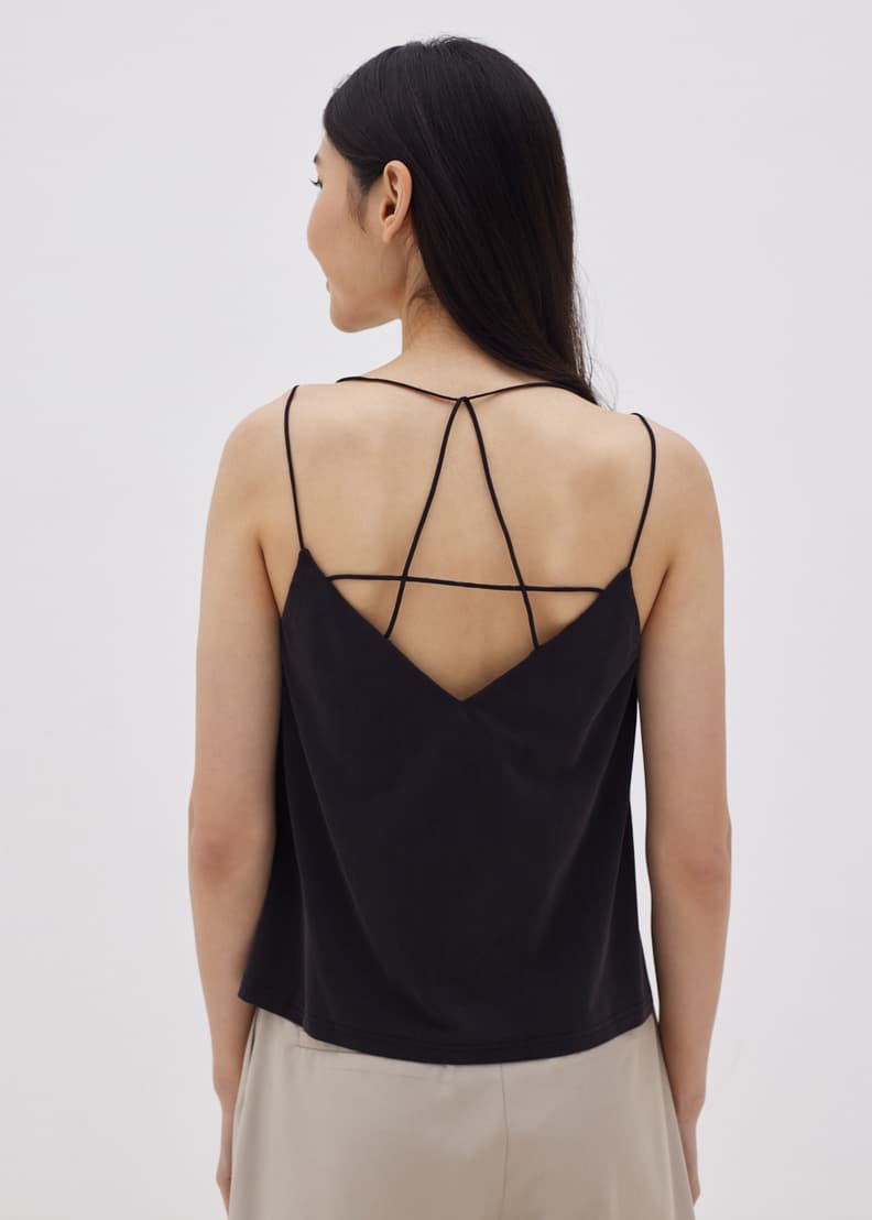 Buy Annalise Strappy Back Camisole Top @ Love, Bonito Singapore, Shop  Women's Fashion Online