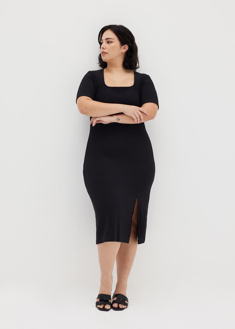 Plt ribbed dress online