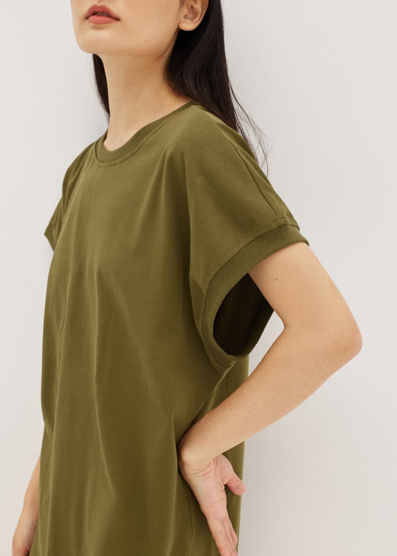 Alessa Love, US Dress Drop Sleeve T-shirt Bonito |