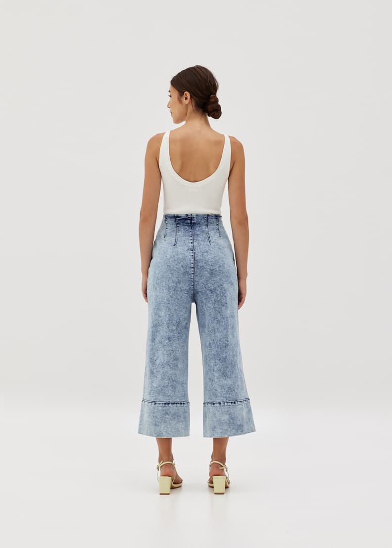 culotte jeans